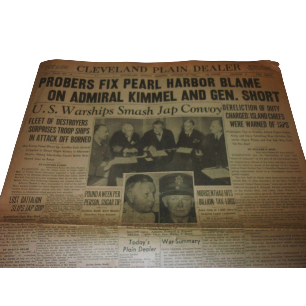 Vintage 1964 Denver Post Barry Goldwater GOP & WWII Pearl Harbor Newspapers